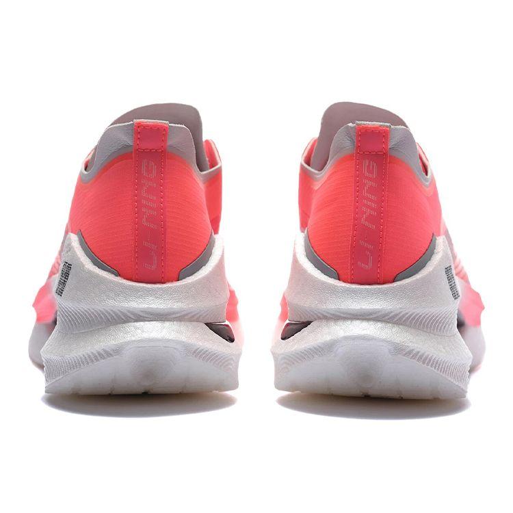 Li Ning Absolute Shadow Competition Day Breathable Low-Top Running Shoes Women sneaker Fluorescent-Pink ARRS002-3