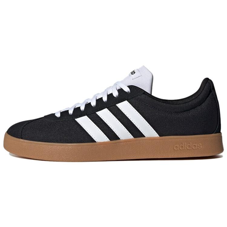 adidas VL Court 2.0 Black White Brown Men s FW2758 EU 40