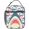 Marine Animals Cartoon Kids Insulated School Lunch Boxes For Boy Shark Octopus Lunch Container Portable Cooler Thermal Bento Box