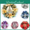 Luxurious Pvc Christmas Wreath For Front Door Elegant Xmas Party Garland Decor