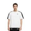 PUMA T7 T Shirts Men's White Crew Neck Moderate Straight Fit 634786-02