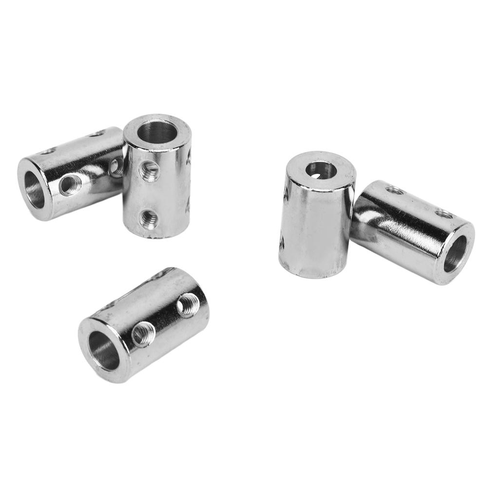 Zestaw 5 szt. sprzęgieł wału 6?Złącze silnika 8mm otwór 4mm długość 22mm średnica 14mm złącze do