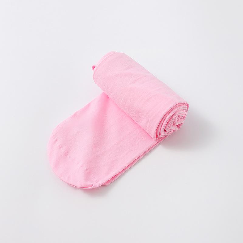 Spring/Summer Anti-Pilling White Velvet 90D Children's Dance Tights - Perfect for June Performances