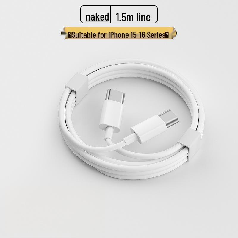 60W Fast Charging Braided USB-C Cable for iPhone 15/16