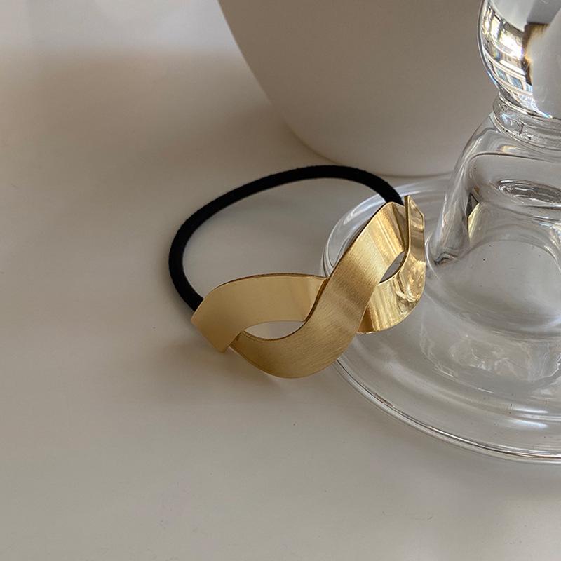 

Высокоэластичные геометрические металлические резинки для волос и ободки - Корейский стиль