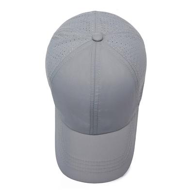 Summer Quick-Drying Cap Women'S Fashion Solid Color Baseball Cap Light Plate Thin Mesh Breathable Sun Protection Sports Sun Hat