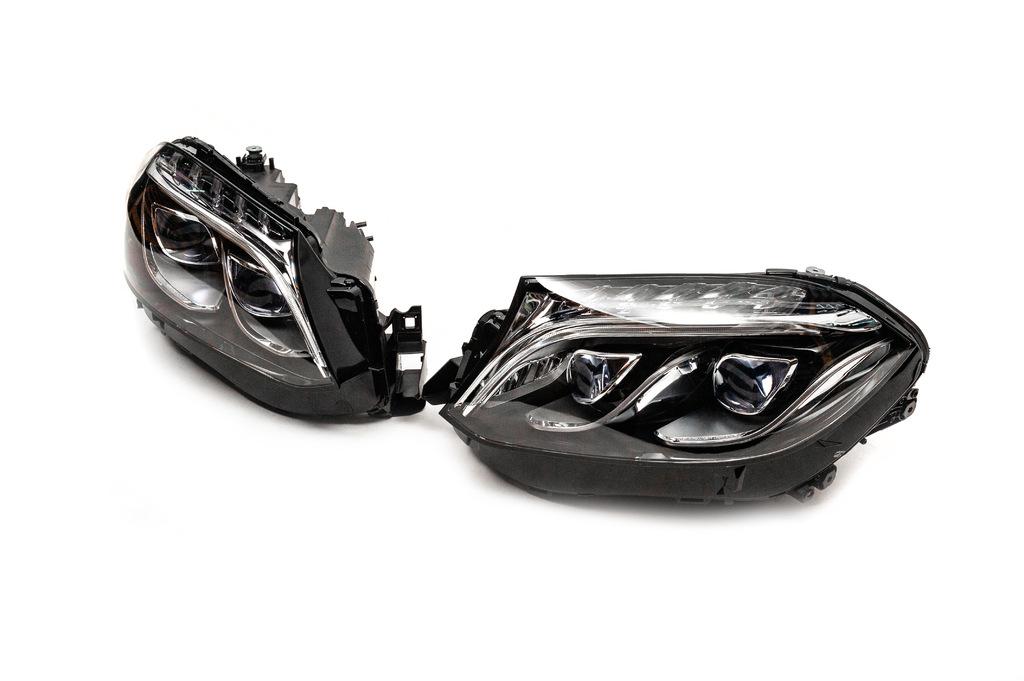 Headlights Europe for GLS (2 Pieces, China) for Mercedes GL/GLS Class X166