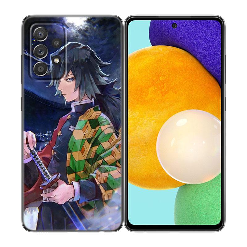 Anime Demon Slayer Phone Case For Samsung A04 A21 A30 A50 A52 S A13 A14 A22 A23 A32 A53 A73 5G A11 A12 A31 A33 A51 A70 A71 A72