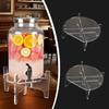 Acrylic Drink Dispenser Stand Modern Aesthetic Multifunctional Use Easy To Clean Surfaces Beverage Machine Rack