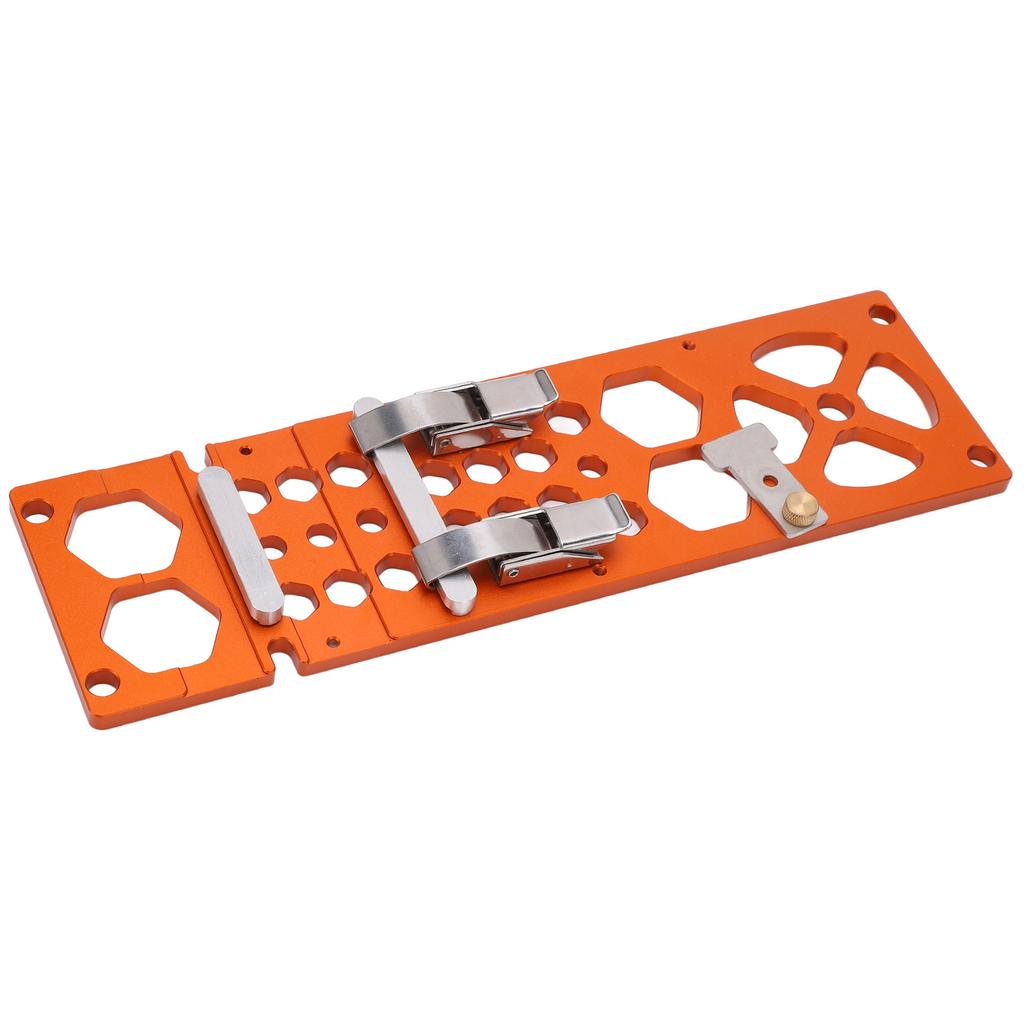 Lemn Prelucrat Portocaliu Șină de Ghidaj pentru Ferăstrău în Unghi Drept Design Gol Ușoară 90 de grade Șină de Ghidaj pentru Ferăstrău Circular