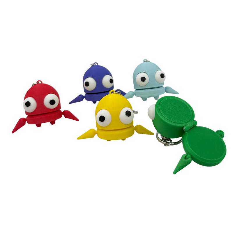 R.E.P.O. Robot Horror Games Anime Figure Keychain Repo Doll Keyring 3D Printed Bag Keychain Pendant Backpacks Purses Pendant