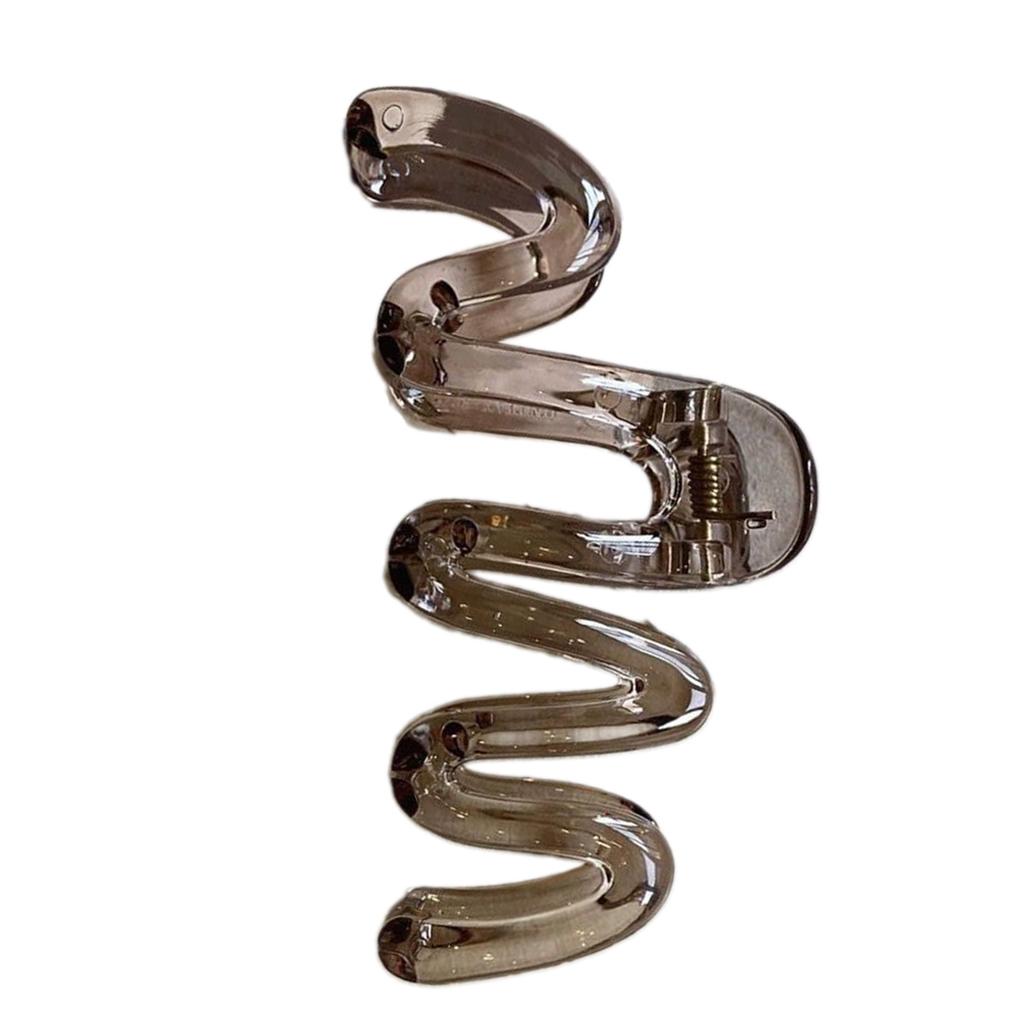 Presilha de Cabelo Garra Clipe Grande Acessório de Cabeça Presilha de Cabelo Garra Elegante Suporte de Cabelo Largo Presilhas Grampo de Cabelo Fixação Forte para Meninas