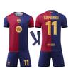 Barcelona Raphinha Dětský Fotbalový Dres Sportovní Vybavení YSHT Modrý