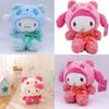 Kuromi My Melody Cinnamoroll Kawaii Plush Toy For Kids Handmade Soft Doll For Stress Relief
