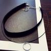 New Inspired Gothic Lolita Punk Choker Necklace Black Velvet Suede Steampunk Torques Jewelry Statement Colar Christmas Gift