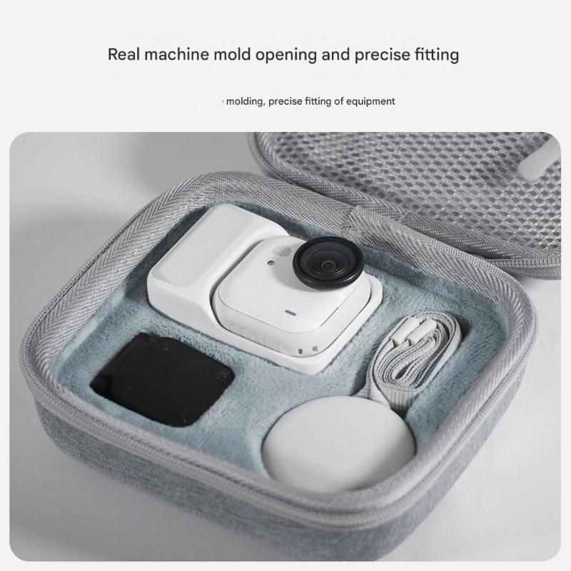 Water Resistant Carrying Case For Mini Action Cameras Secure AntiDrop Protections And Organized Accessory Storage