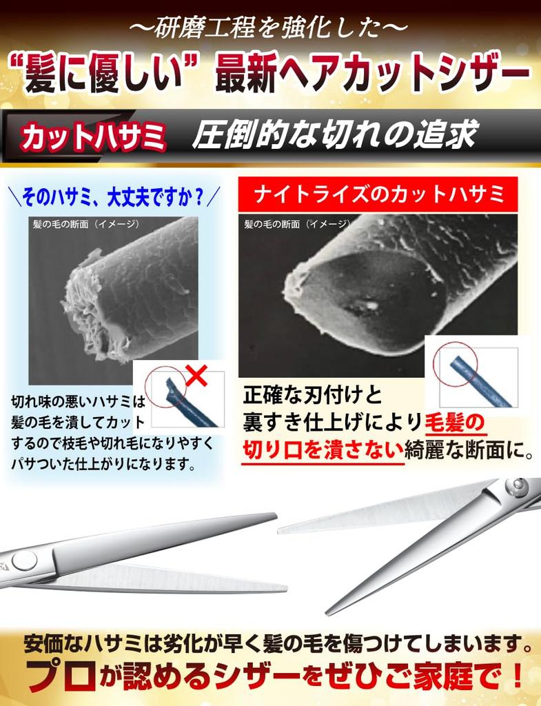 [KnightRise] Haircut Scissors Suction Scissors Set Self-Cutting
