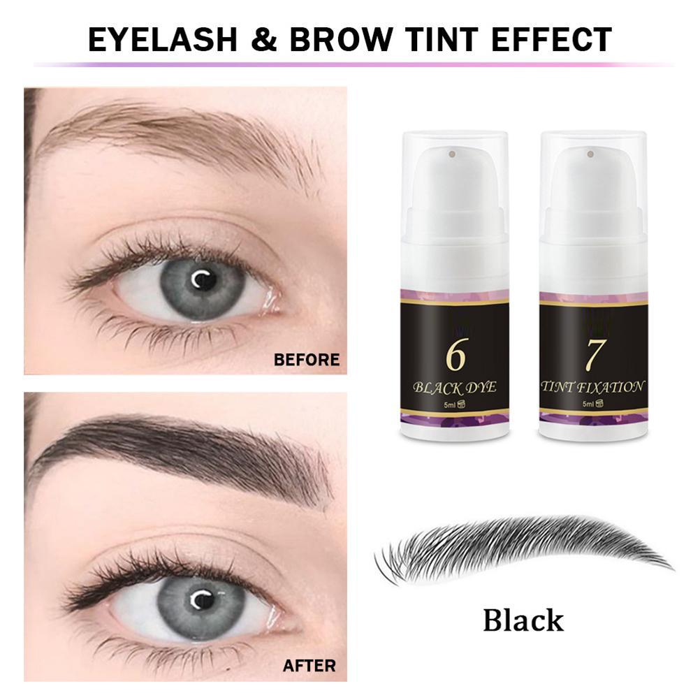 Eyelash and Brow Lift and Tint Kit Eyelash Lamination Starter Kit for Beautiful Eyelashes