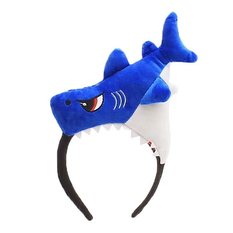 Anime Super Cute Crab Headband New Dinosaur Design Hairband Hair Clip Accessory for Women and Men Funny Cartoon Style