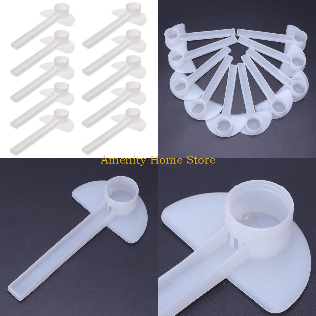 F26C Set of 10 Beekeeping Apiculture Tool Honey Bees Nest Drinker System Easy To Use
