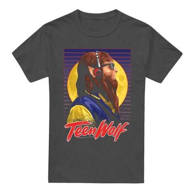Teen Wolf Unisex Adult Headphones Heather T-Shirt