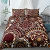 Luxury Boho Mandala Duvet Cover Set Bohemian Bedding Sets Mandala Print Comforter Cover King Size Double Bed Set Quilt Cover