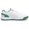 New PUMA Alphacat Nitro Disc Golf 'PUMA White Archive Green Yellow Burst' 378920-01