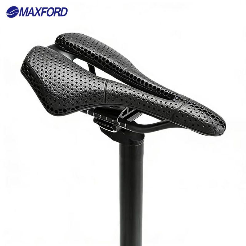 MAXFORD Bicycle Seat Cover Cushion 3D Printed Soft Bike Seat Full Carbon Fiber Saddle MTB Racing Bicycle Seat Saddle Front Seat