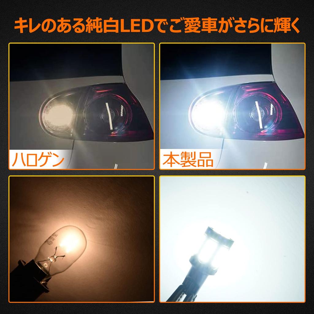 BLUESEATEC [New Explosive Light] T15T16 LED Back Lamp Explosive Light 17W SMD2106 LED Chip 57 Series 5600LM12V Vehicle Inspection Compatible Reve
