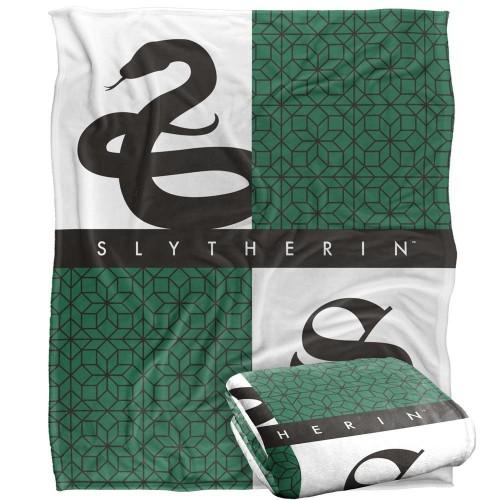 Harry Potter Slytherin Squares Blanket