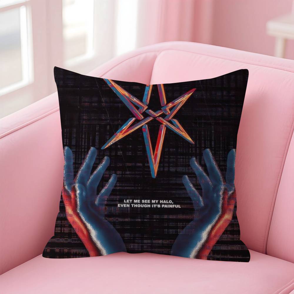 Pillow Cushion Cover Pillowcase Living Room Sofa Home Decor Customized BBring Me The logo HHorizonS