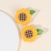 2Pcs Sunflower Hair Clips DIY Knitted Hairpins For Girls Daily Wear Handmade Children Playful School Party Accessories Headwear