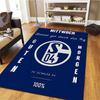 FC Schalke 04 Carpet Rug for Living Room Bedroom Home Sofa Decoration,Kids Play Non-slip Floor Mat