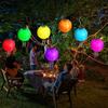 Solar Operated LEDs Outdoor Lantern H anging Light Decorative Lantern 300mm  12inches IP65 Water Resistance Built in