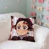 Cool Tanjiro Kamado-S Pillow Case Soft Decorative Pillow Covers Sofa Cushions For Living Room Cozy Ornamental Throw Pillows