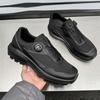 Men's shoes sports shoes spring thick-soled mesh walking breathable lightweight casual outdoor running shoes