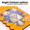 Double Sided Strip 3D Puzzles Baby Toy Wooden Early Education Materials Educational Toys for Children Large Bricks Kids Learning Toys