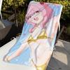 VTuber R-Rosemi Lovelock Handtuch Sport Schnelltrocknend Reise Campingausrüstung Sanddicht Weich Leicht Großes Strandhandtuch