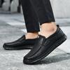 New Soft Leather Men's Shoes Outdoor Men's Loafers Luxury Breathable Men's Driving Shoes Non-Slip Men's Casual Shoes