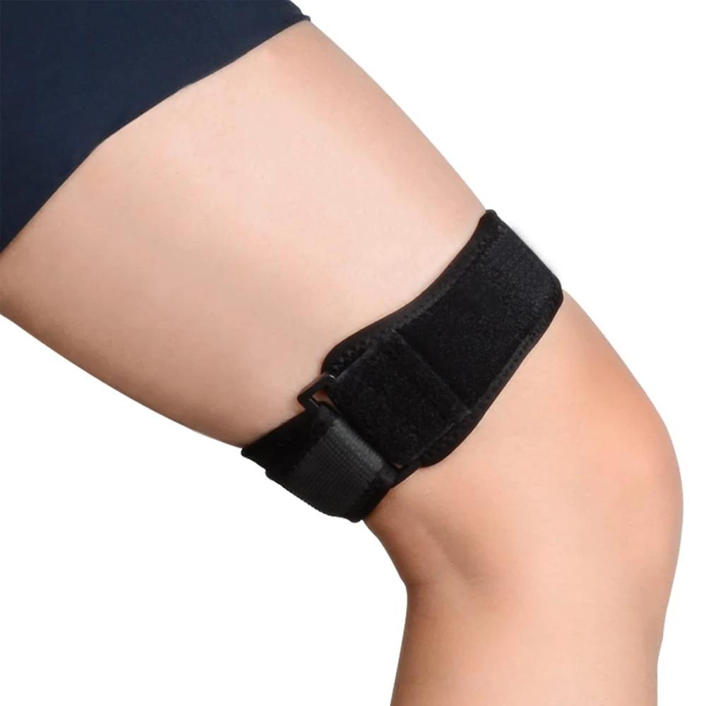 

IT Band Strap,Adjustable Iliotibial Knee Thigh Hip & ITB Syndrome Compression Wrap Support,Patellar Tendonitis Osgood Schlatters