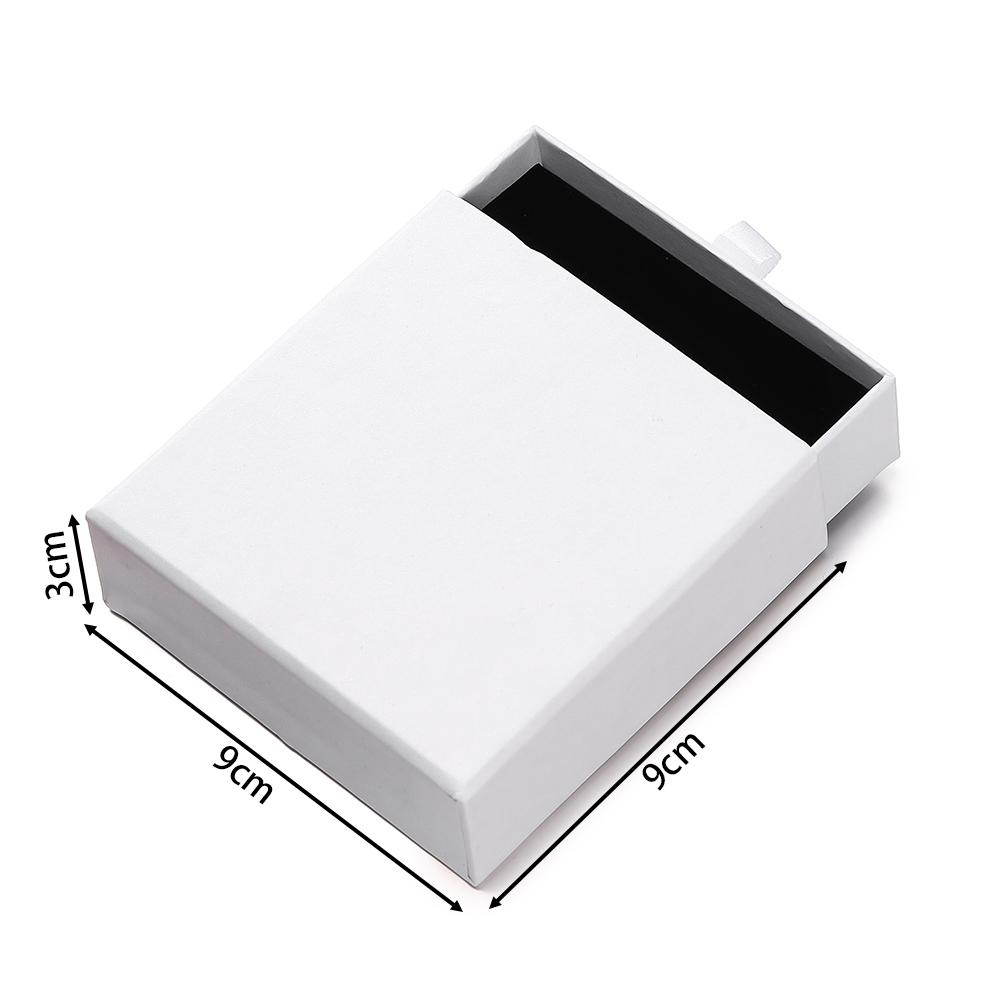 Creative Drawer Jewelry Packaging Box Necklace Ring Earing Bracelet Storage Organizer Display Stand Solid Color Paper Gift Boxes