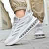 Large size trend fashion breathable mesh full palm air cushion sports and leisure shoes comfortable cushioning versatile