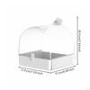 Scatola Bagnetto Pappagallo Mangiatoia Multiuso per Uccelli Facile da Installare Recinzione Bagnetto per Gabbia per Interni