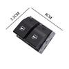 Compatible Car Window Glass Lifter Switch for Volkswagen Golf, Polo, Bora, and Seat Ibiza Models.