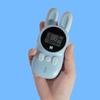 2PCS Kids Walkie Talkie Mini Phone Call Cartoon Children Talkie Walkie Toys 3KM Range UHF Interphone Radio Boys Girls Gifts