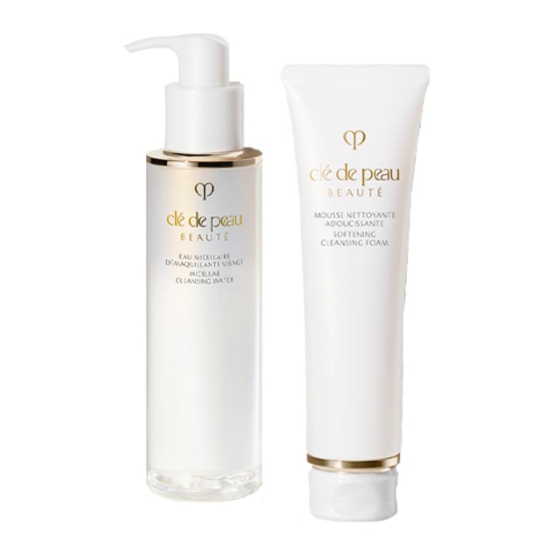 Clé De Peau Beauté (Cpb) Cleansing Water And Cleansing Foam Cleansing Water 200ml + Softening Foam 125ml