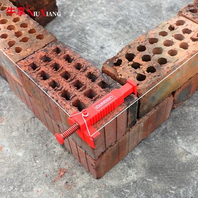 2 buc Nivelă cu Fir pentru Cărămidă Cleme pentru Fir de Aliniere Cărămidă Tragător de Fir Nivelator Desen Cărămidă Zidărie Fixator Clădire