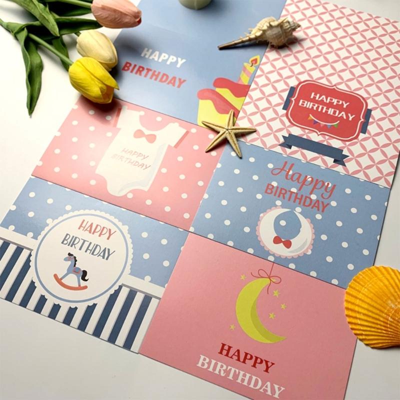 Easter Greeting Cards with Envelopes Sealing Stickers Kit Party Accessory for Festival Holiday Party Supplies