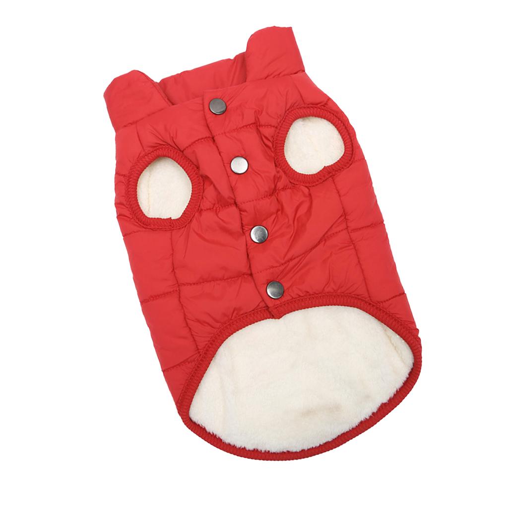 Winter Pet Costume Supplies for Small Dogs Warm Dog Clothes Accessory Windproof Dog Polyester Jacket Yorkies French-Bulldog Coat