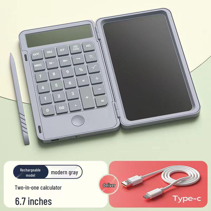 

Многофункциональный складной планшет для письма от руки и бесшумный научный калькулятор для экзаменов